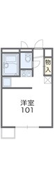 萩原天神駅 徒歩8分 1階の物件間取画像